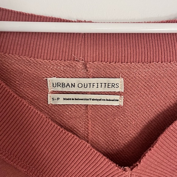 Pink V Neck Urban Outfitters Sweater - Picture 5 of 7